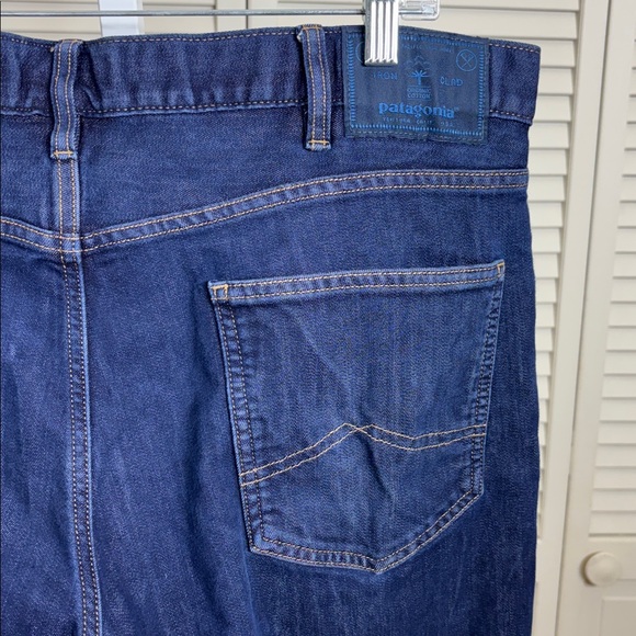 Patagonia Men's Performance Straight Fit Jeans Organic Cotton Size 38 - Picture 8 of 11